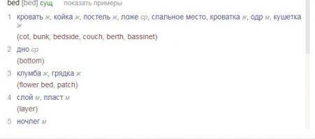 когда у меня был Бэдфорд, очень давно, я переводил как спальный. Но у меня там и был спальник.