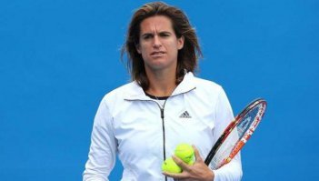 французская теннисистка Моресмо  (моресчмо)