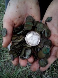 А это мы нашли с сыном.