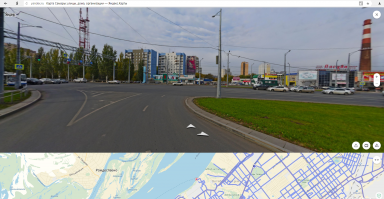 В Самаре троллейбус не дал "двенадцатой" проехать на красный