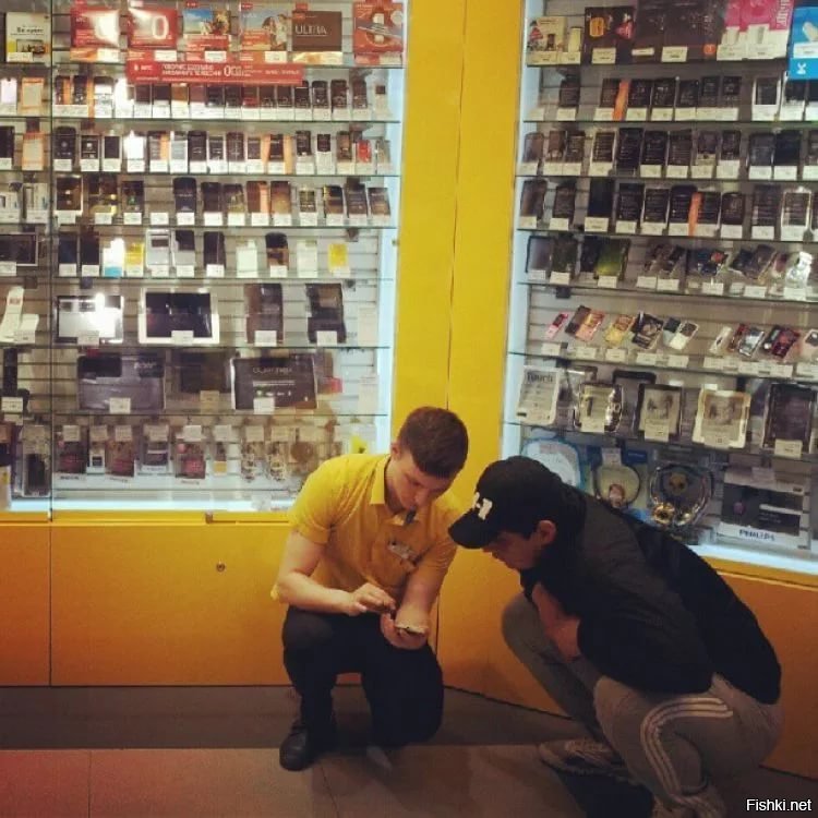 Клиентоориентированные продавцы не только в Сбербанке.