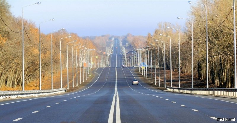 Вот вам участок М2 по Белгородской области