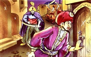 Ну в общем с автором все ясно, не помню только, в каком классе проходят Али Бабу и 40 разбойников?