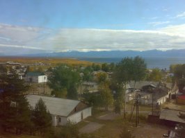 Север озера Байкал, Нижнеангарск и Верхне-Ангарский хребет.