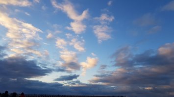 Вечер, Зеленагадск Балтийское море.