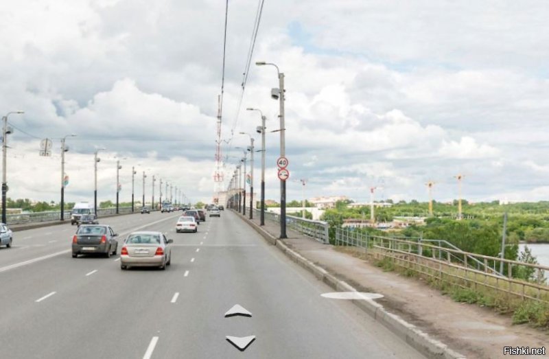 Авария дня. Авария с пятью автомобилями на мосту в Омске