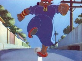 Серия Saturday Evening Puss, 48 эпизод вроде.
Лицо мелькнуло буквально на мгновение.
:)