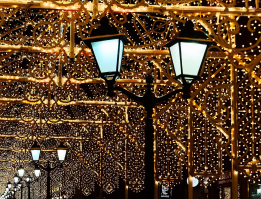 Рождество в Нью-Йорке: атмосферные фото праздничных улиц