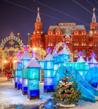 Рождество в Нью-Йорке: атмосферные фото праздничных улиц