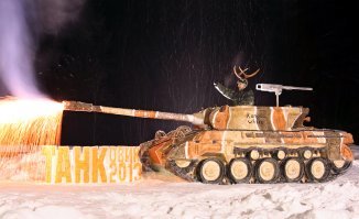 Снеговики бывают не только человекообразные! И да, это всё из снега!