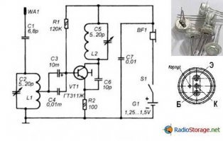 Автор мог бы и НА 1 ТРАНЗИСТОРЕ укв приёмник с АПЧГ и фазосдвигом по току нарисовать и он бы бал в  4 РАЗА проще этой рухляди.