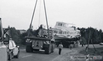 вышли из строя электромоторы   сказалась разгрузка в условиях водоёма. (ц)
Подробности про эпопею с перевозкой катера тут:
