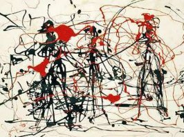 На картины Поллока слабо косплей сделать?