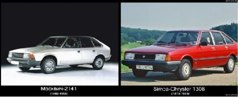 ага, Советская разработка. Скоммуниздили у Chrysler. Впрочем не только этот Москвич банальный плагиат, а и практически все то что нам казалось Советским на деле оказалось просто плагиатом западных технологий. Ну не могли, не могут и никогда не научатся у нас создавать технику. А вот и ссылка: art-on.ru/rubric/transport/56391.html/