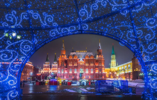 Новогодняя Москва. Как украсили город к Новому Году 2018