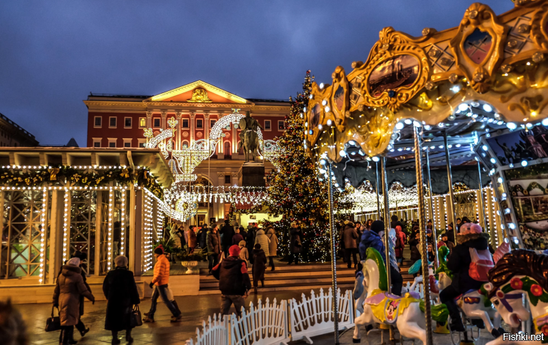 Новогодняя Москва. Как украсили город к Новому Году 2018