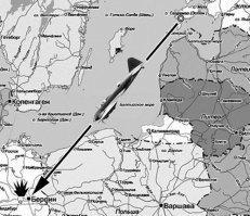 Это брехня, такого не было, как и бомбардировки поляками Берлина, расхожий польский миф. А вот наши в 41-ом Берлин бомбили.