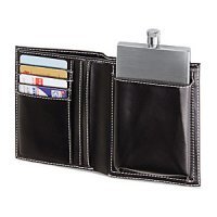 Может просто забыл взять свой основной кошелек и спьяну перепутал...:)