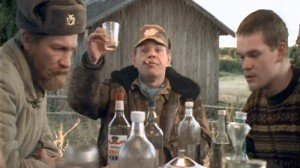 Нарыбачились! Пьяные мужики не могут встать на лед на зимней рыбалке 