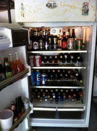 Вот холодильник на утро, а не тот , что у автора