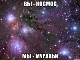 Комментаторы молодцы! Но то что муравей разговаривает никого не смущает? В космосе??? А слон НЕ услышал тоже?