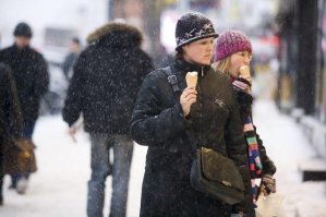 Ниагарский водопад замерз и стал похож на Нарнию