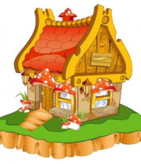 "Он" - Карачун-дед Мороз. Заметьте, как часто повторяется на лубках (и иллюстрациях к сказкам, там невольно воспроизводят очень архаичное) шапка с одним поднятым, а другим опущенным ухом? Оба уха шапки подняты - лето. Одно ухо опущено - зима. Оба опущены - всем карачун (до сих пор сохранилось в речи, не так ли?)

Вернувшись к лубкам и сказочным иллюстрациям - почему крыши у сказочных домиков такие высокие? И - что на современных картинках там лишнее?