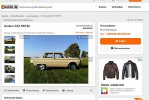 Первая модель «Запорожца», которая так и не пошла в серии