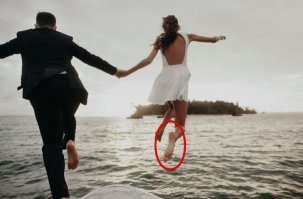 Хрена себе у нее лыжи!