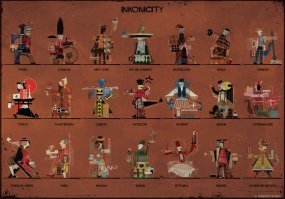 Художник-иллюстратор в своих картинах воплощает души городов