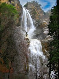 Водопад Учан-Су. Крым. Ялта.