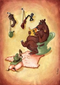 Как выглядит берлога медведя