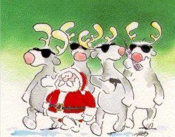Мифы Западного Рождества: в упряжке Санты вовсе не олени