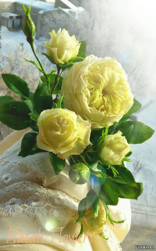 Спасибо, автор! И успехов Вам в творчестве!
А вот какие розы и другие цветы делает моя подруга из Омска. И у меня дома такие розы есть, это просто волшебство.