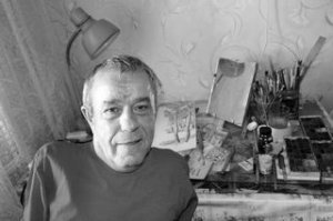 Новокузнецкий талантливый художник Владимир Гришин, работающий без рук.