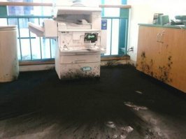 Теперь нужно обязательно взять в руки пылесос. Только ни в коем случае не с водяным фильтром)))