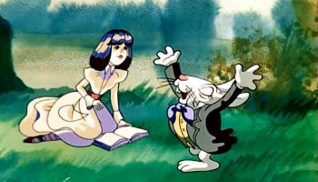 Нет, которая в "Стране чудес"...