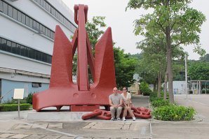 Якорь танкера Knock Nevis, вес 40 тонн;)