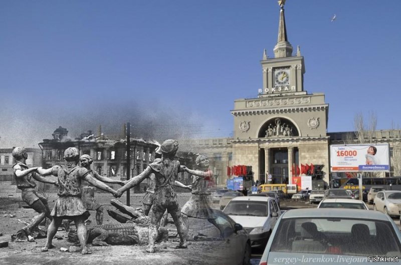 Короче жить стало лучше, жить стало веселей!
Особенно после войны...
Например в Волгограде...