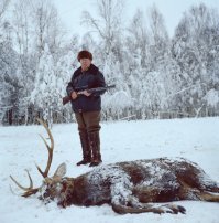 Охотиться очень любил...