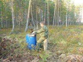 Я тож так работал, потом дожди начались, я и навес соорудил.