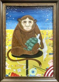 А  я  думаю на кого похож монстр на диване!