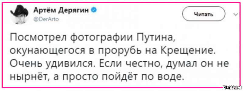 Путин окунулся в прорубь в монастыре на Селигере