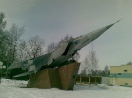 Дубна, Миг-25 с ракетами Х58
