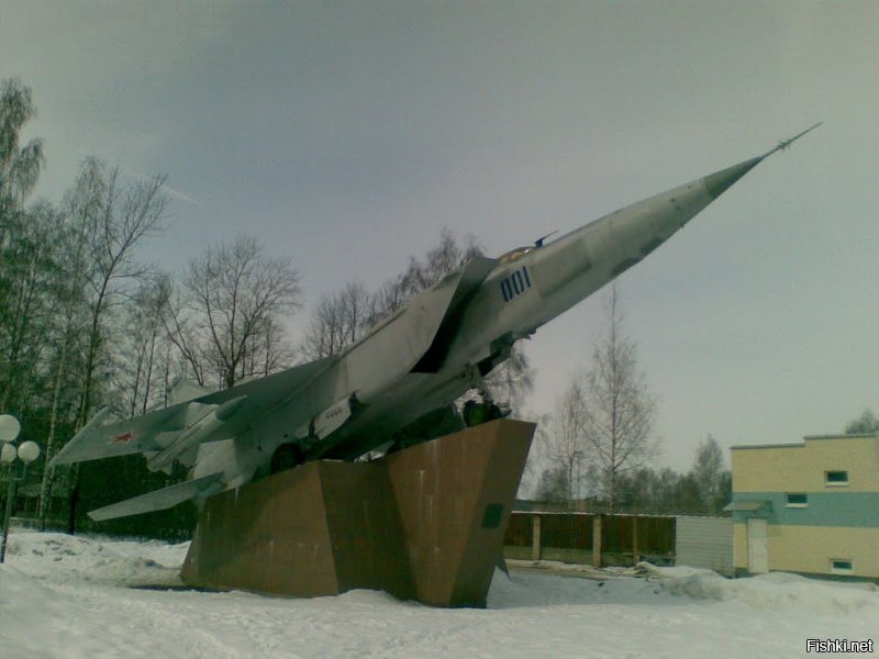 Дубна, Миг-25 с ракетами Х58