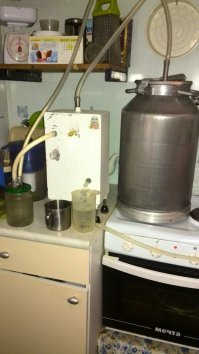 Мой волшебный аппарат. Изготовлен мною.
