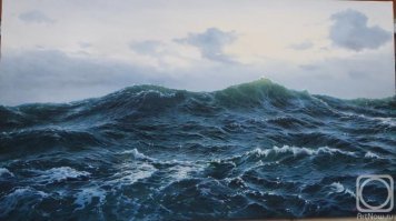 Лес, природа - шикарны!!! "Фотографическая точность" в этом случае - это не от отсутствия фантазии художника (как некоторые критики иногда пишут), а от огромной любви к окружающему миру!!!  
Утащила к себе. Спасибо автору поста, что открыл для несведущих такую красоту. 
Ложка дегтя. Море художнику писать не дано, увы.... Из современных художников, наверное, никто не превзойдет Крохмаля