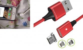 Магнитная зарядка? Нет, не слыхали!