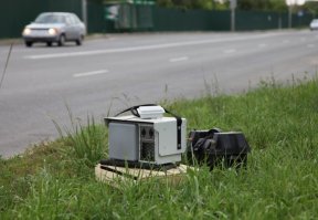 В Татарстане испытывают дорожные камеры, замаскированные под автомобиль
