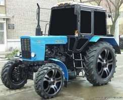 Для крутых пацанов. Типа я на джипе и не надо бежать за трактором.